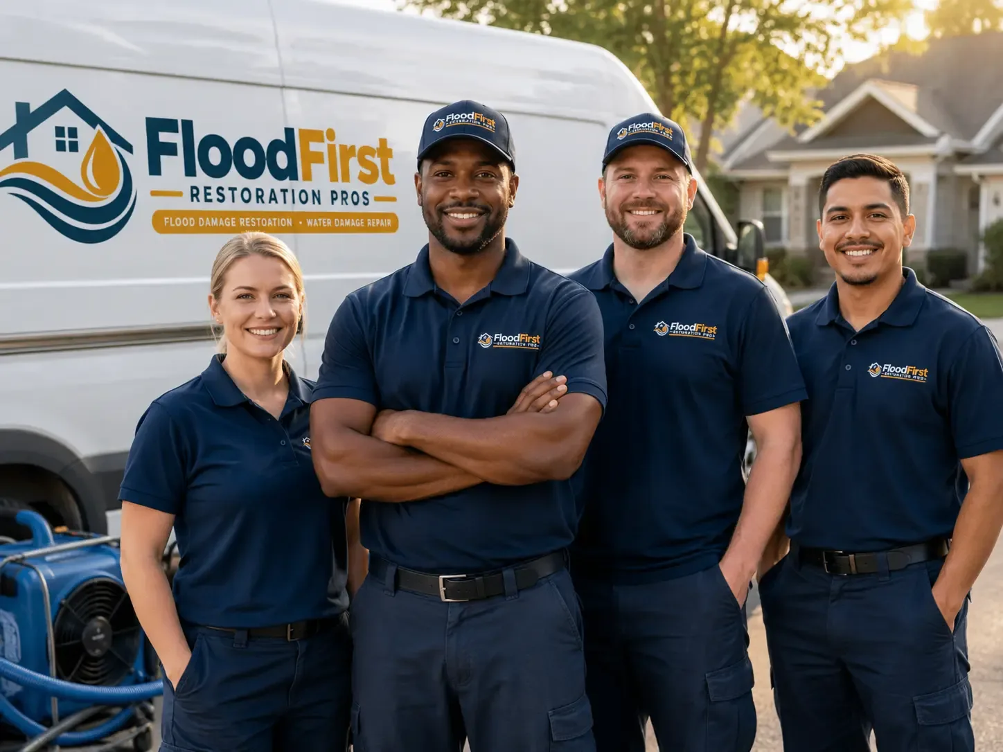 Flood Damage Restoration company in Lafferty, OH